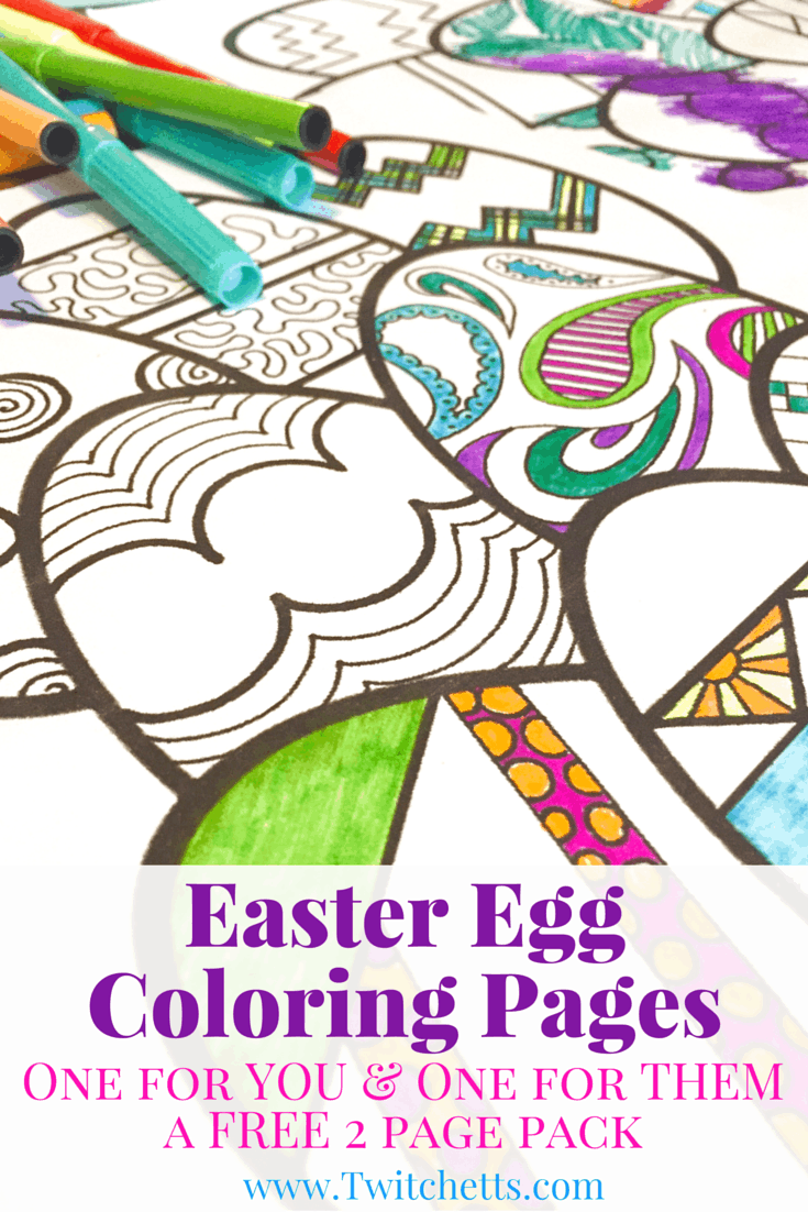 Grab these Easter Egg Coloring Pages. These Easter coloring pages are the perfect Easter activity for you and your kids. Print off these FREE Easter coloring pages as many times as you like!