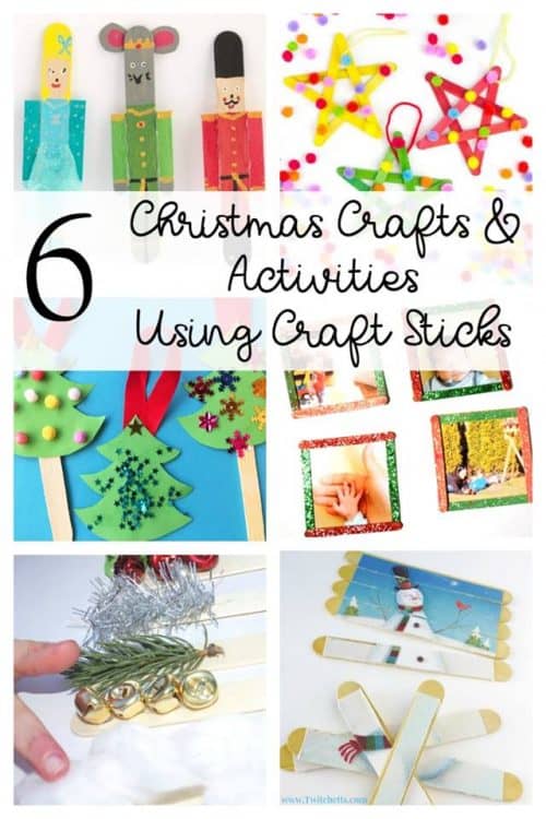 Christmas is the perfect time for crafting! Check out these fun Christmas craft stick activities and crafts!