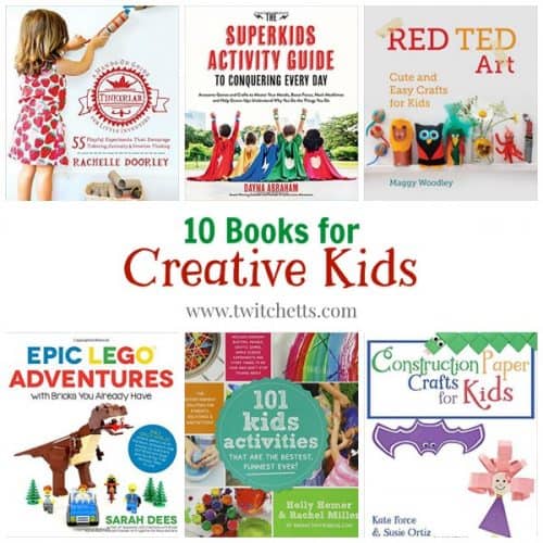 10 Books for creative kids. Find the perfect gift for a creative and imaginative child. From Christmas to birthday presents. These gift ideas of perfect for kids of all ages.