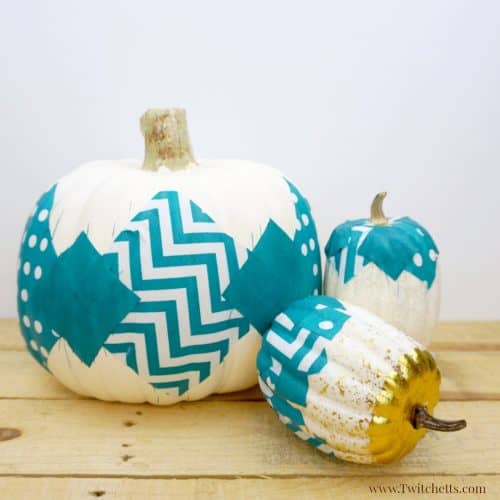 This teal fabric pumpkin craft is the perfect addition to our teal pumpkin ideas. A Halloween craft that's perfect for kids and adults!