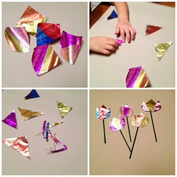 30 Foil Crafts for Kids to Make, Create, Wear & Play With - HOAWG