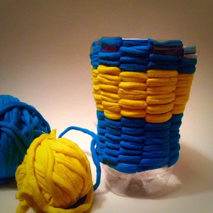 How to make a recycled pencil holder from plastic bottles Twitchetts
