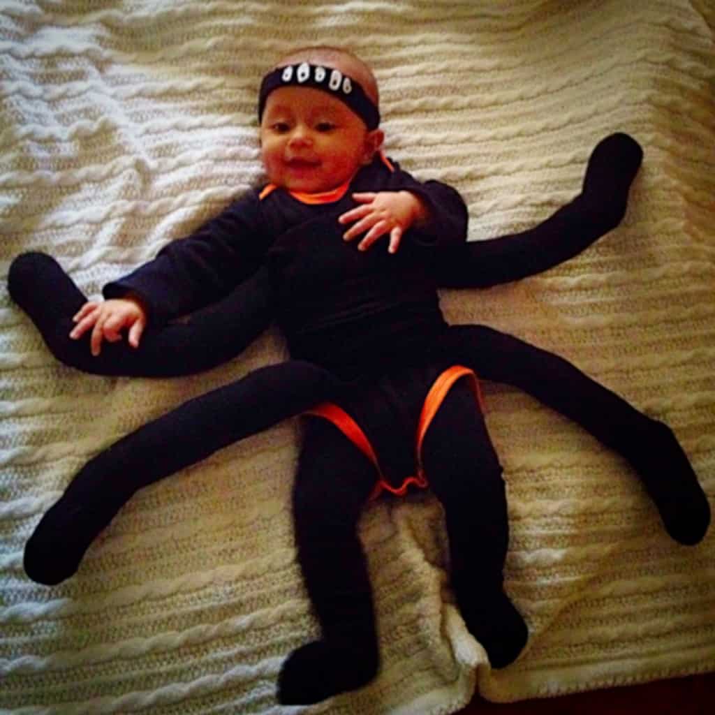 Baby costume Spider
