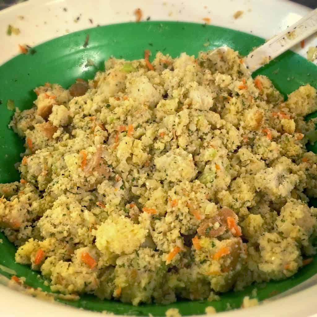 Homemade Thanksgiving stuffing from scratch - Twitchetts