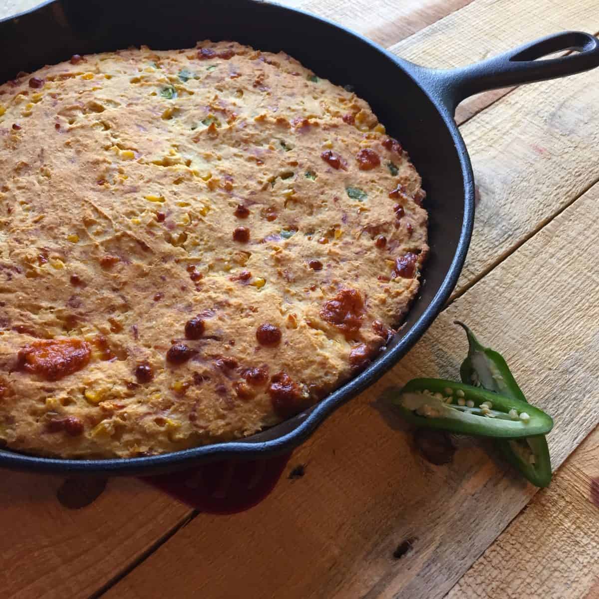 Sweet and spicy cornbread casserole - Twitchetts