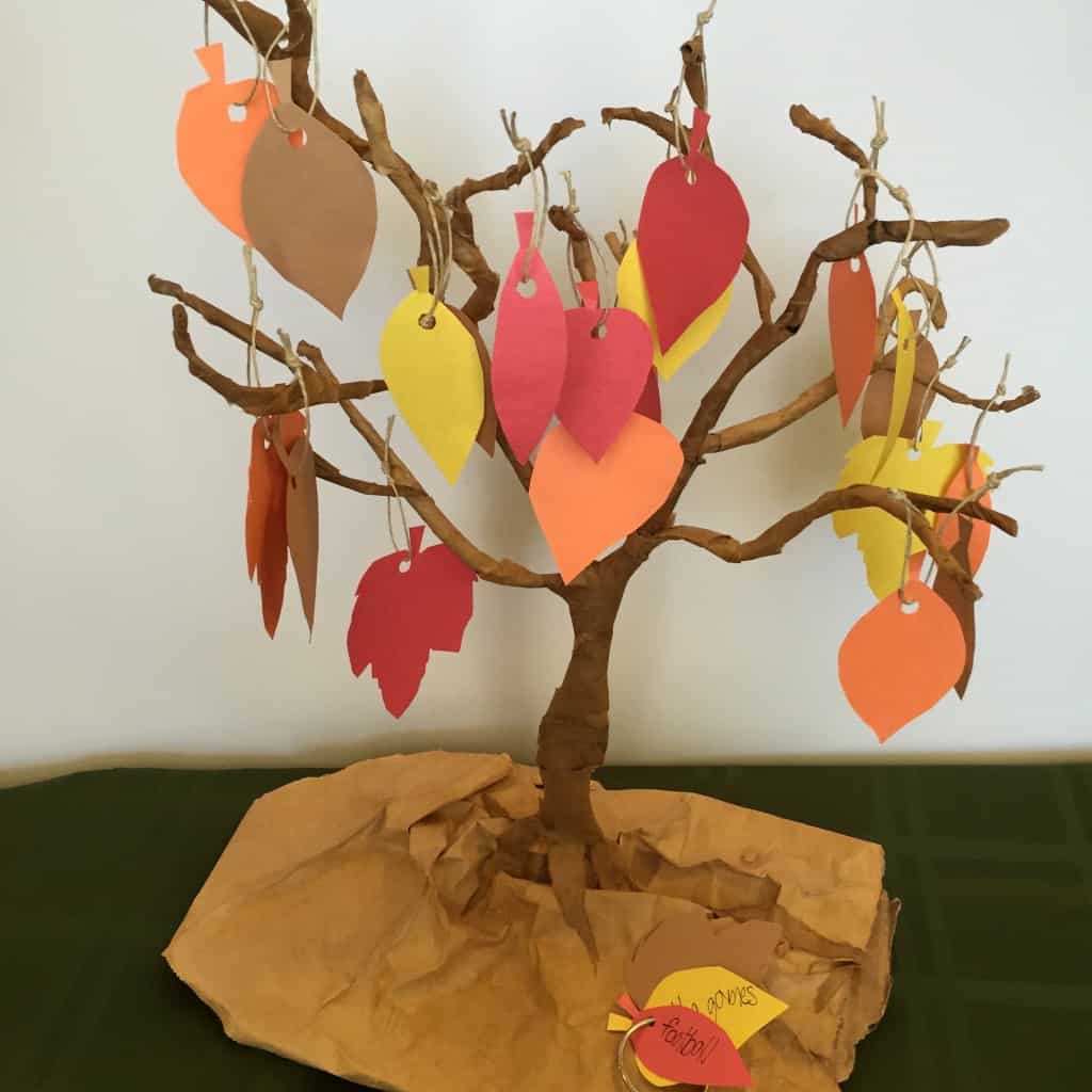 Create a DIY Thankful tree for one of your thanksgiving decorations this year! This activity will help you teach your kids the meaning for the season.