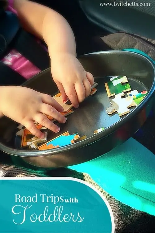 Road Trips with Toddlers. Quick ideas to keep younger children busy in long car rides.