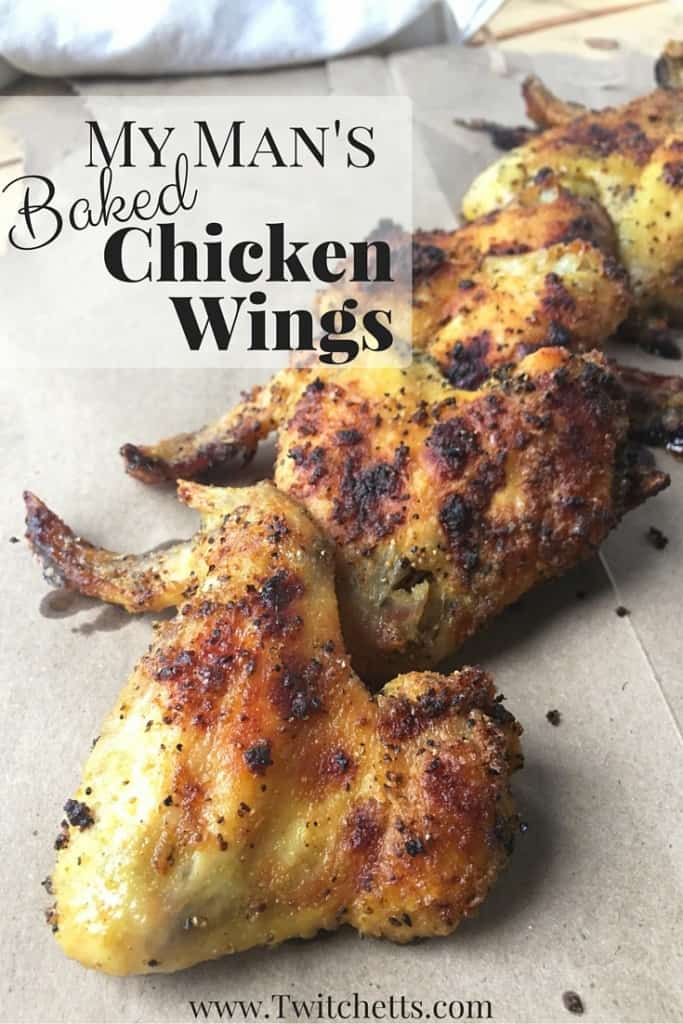These Baked Chicken Wings are cooked slow and low and finished off with some heat. As football food or a fun dinner, anyone can make this tasty appetizer. 
