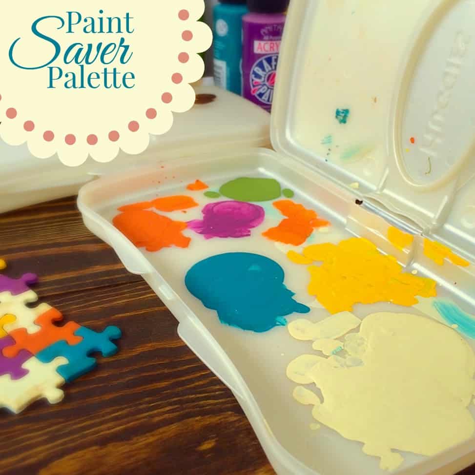 Crafty Mommy's Paint Saver Palette - Twitchetts