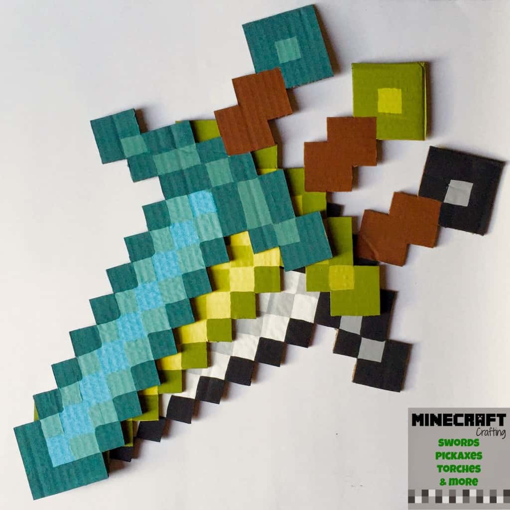 DIY MineCraft Swords