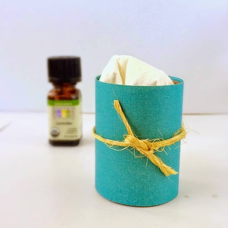 DIY Air Fresheners-Diffuse Essential Oils using simple toilet paper tubes. Great way to upcycle tp roles. Quick, Easy, and Inexpensive.