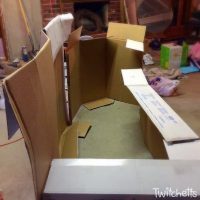 How to Make a Cardboard Castle: an easy step by step tutorial - Twitchetts