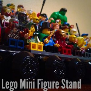 Get those Lego Men off the floor and onto a great Lego stand.