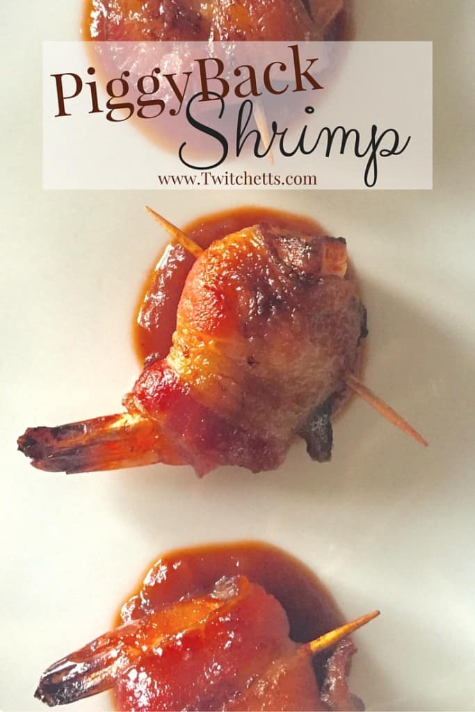 What could be better than bacon wrapped shrimp? When it is broiled in an Amazing sauce. These PiggyBack Shrimp are the perfect appetizer for any party!