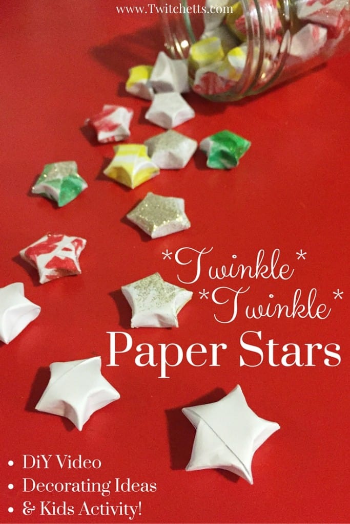 Have fun playing around with these cute little origami paper stars! For decoration, games, or learning activities. Includes Diy Video.