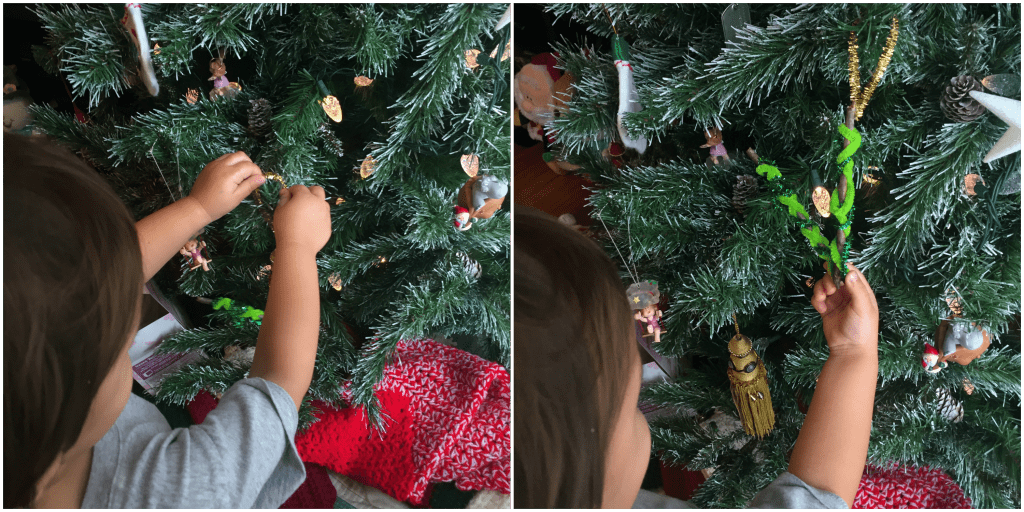  A fun Kids Craft Nature Ornament for Christmas decorating. This fun activity will leave you with a fun memory to go with the Christmas decoration.