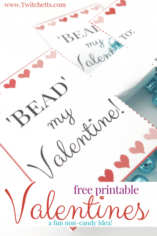 Grab these fun Free Printable Valentines for your kids this year! This is a great non-candy Valentine idea for kids of all ages! 