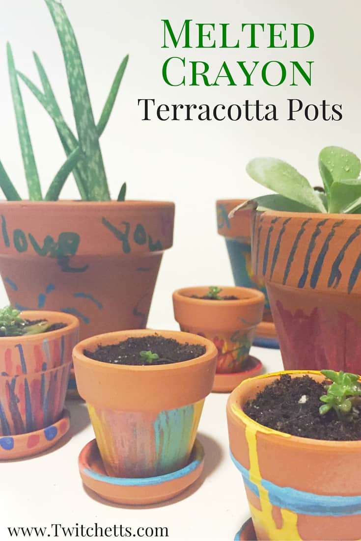 Personalized Mother's Day Gifts Decorated Terracotta Pots Twitchetts