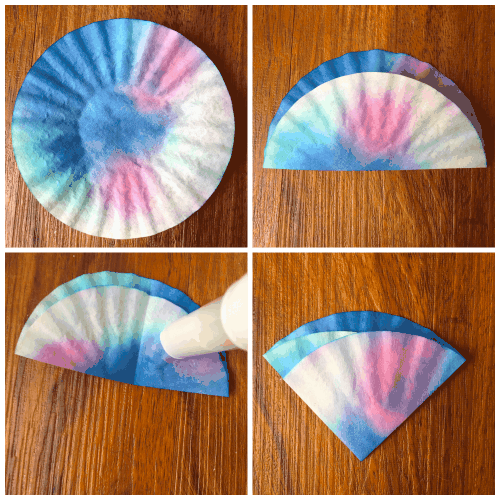 These mini coffee filter flowers are the perfect kids craft. Create water color flowers for a card for Mother's Day or a special Birthday Card. 