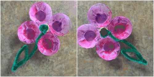 These Toddler Egg Carton Flower Magnets are perfect craft for little kids. This kids activity that is quick, easy, & turns out beautiful every time!