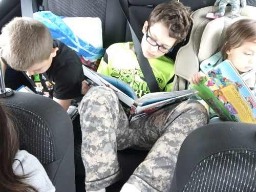 5 Best Tips for traveling with kids. From Toddlers to Teenagers a long car ride can be boring. Check out how we keep the wiggles at bay, and even have some fun on our road trip!