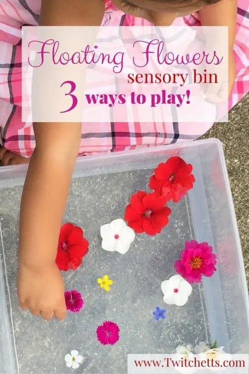 Flower Cutting Bin - Busy Toddler