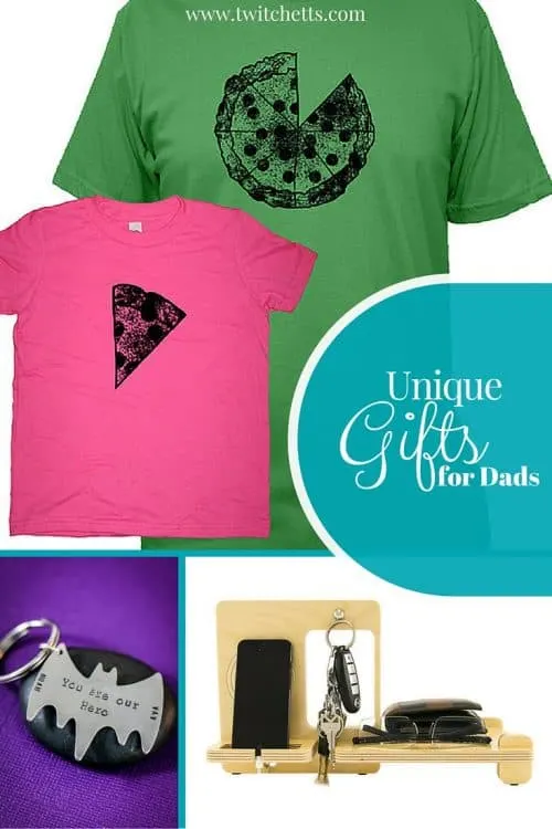 Unique Gifts for Dads-Finding the perfect gift idea for a father can be tricky. Whether it's Father's Day, his Birthday, or Christmas, you want to find the perfect present. Check out this roundup of fun gifts that the man in your life will love!