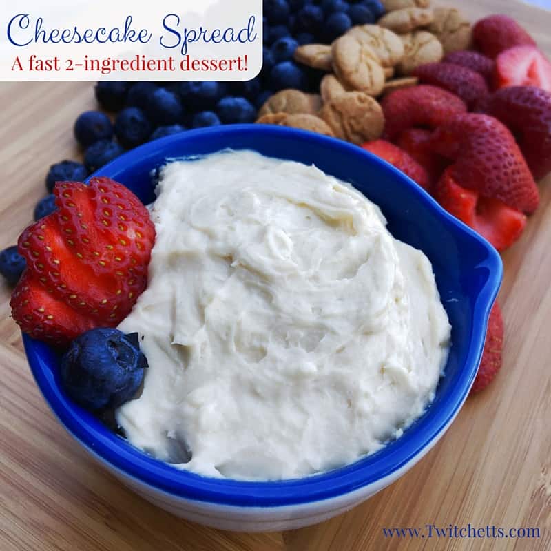 Quick Cheesecake Spread A Fast Dessert Twitchetts