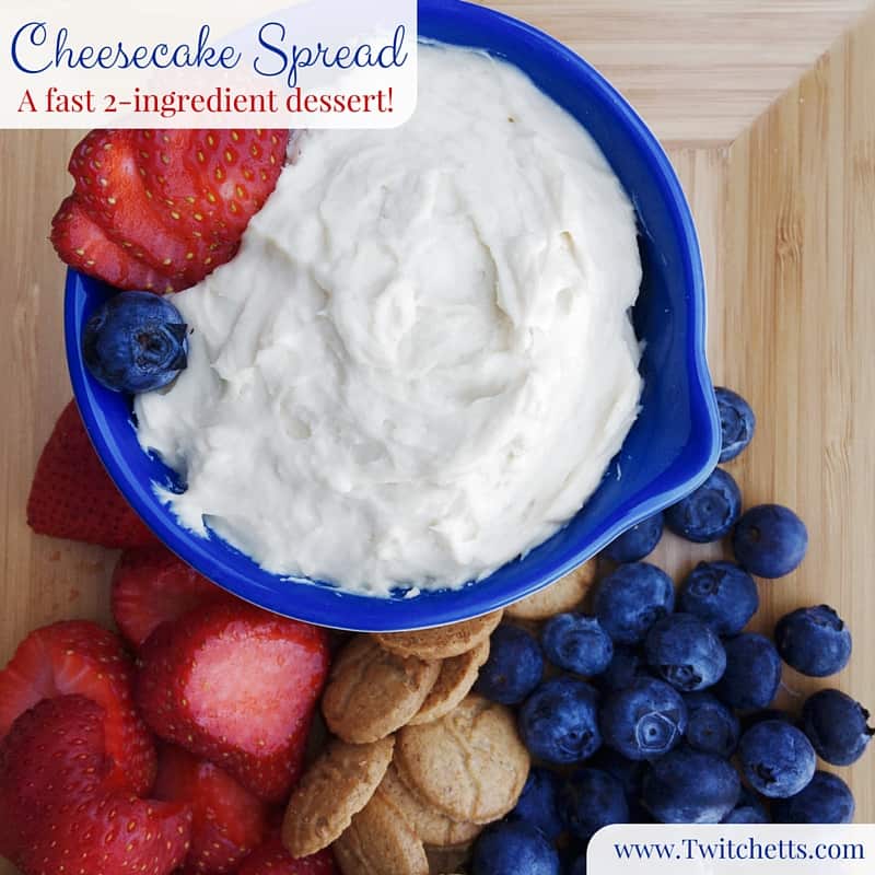 2 Ingredient Cheesecake Dip An Easy Fruit Spread Twitchetts