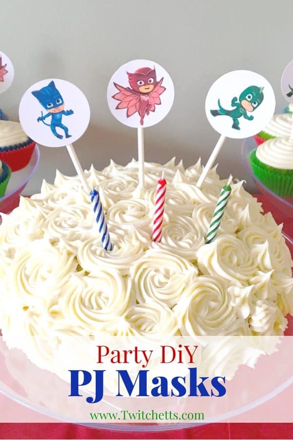 How to make easy PJ Masks party printables - Twitchetts
