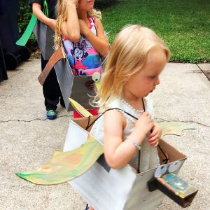 Create a Cardboard Dragon using items you have around the house. Perfect for a dragon party, dragon costume, or fun dragon activity