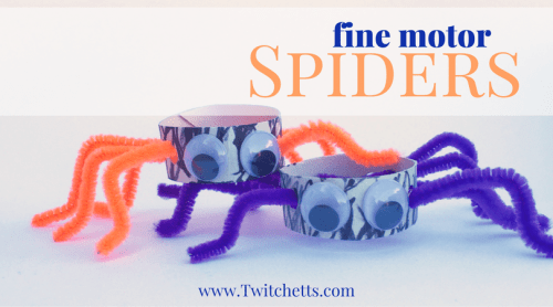 How To Make A Spider Craft With Pipe Cleaners Twitchetts