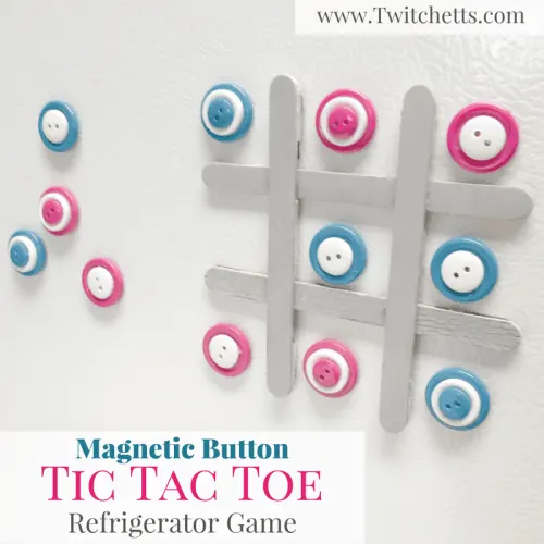 DIY Magnetic Tic Tac Toe Board with Xyron Creative Station