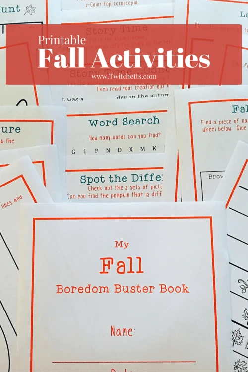 Printable Fall Activities-Enjoy the autumn season with these fun printables. Fun for the young child to adult. You can enjoy several activities as a family.