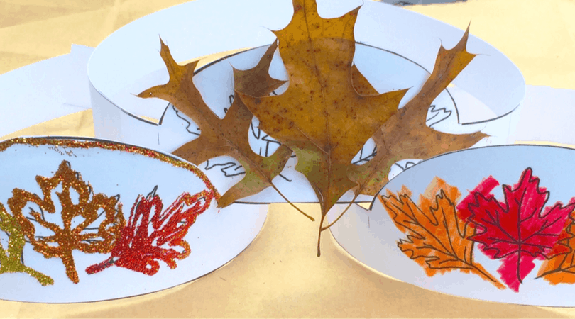 Print off your Printable Leaf Crown for your little one for some fall fun! This autumn activity can be done so many ways.