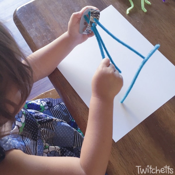 spider craft for preschoolers