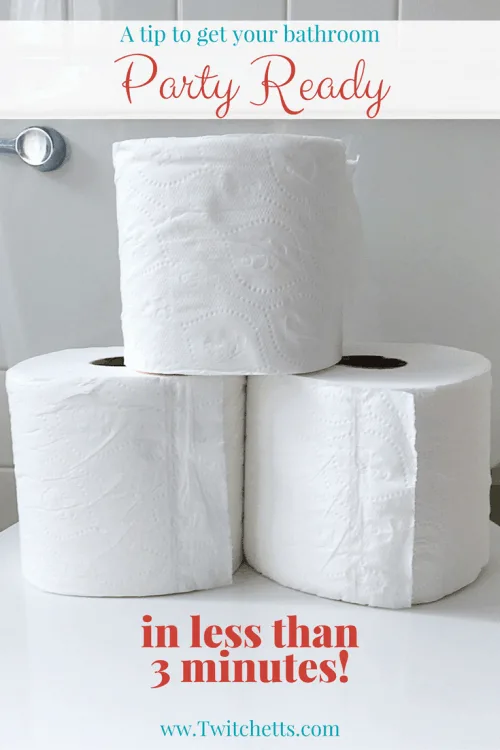 Toilet Paper Rolls For Guests ~ A Simple Bathroom Hack - Twitchetts