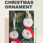 Snowman Ornaments - Text Reads: "Christmas Ornaments"