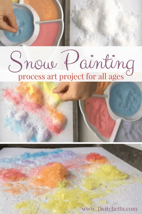 DIY Easy Snow Paint & Tips On How To Paint Snow - Reuse Grow Enjoy