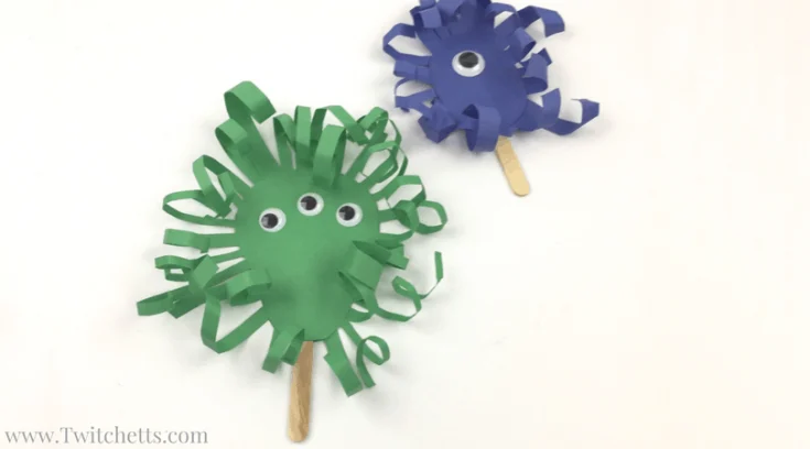How to make silly monster rocks with your kids - Twitchetts
