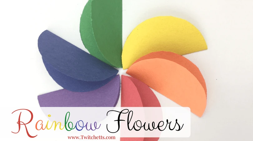 Paper Roll Flower Art For Kids - Easy Rainbow Flowers  Spring crafts for  kids, Rainbow flowers, Preschool crafts