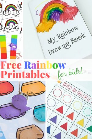 15 Rainbow Printables ~ Free Fun For Kids - Twitchetts