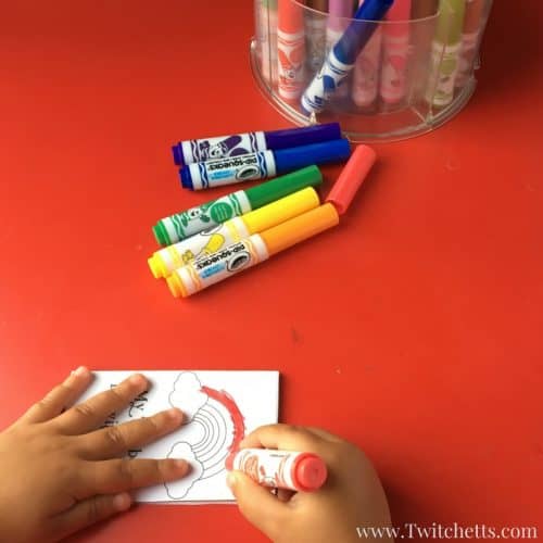 Teach rainbow colors using this free printable rainbow booklet. Print out the rainbow activity and let your child draw the colors of the rainbow.