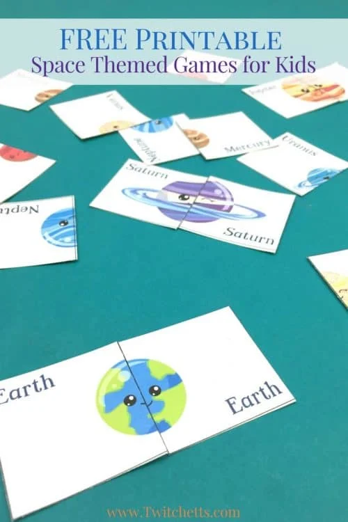 Solar System Game For Kids [Free Printables]
