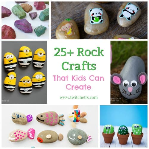 25+ DIY ROCK CRAFT PROJECTS TO MAKE