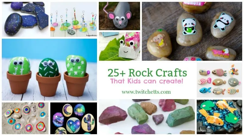 Easy Heart Painted Rocks Tutorial - Nature Inspired Learning