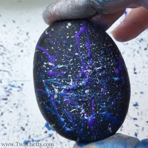 These space rocks are out of this world! Create galaxy rocks with ease. So simple even a preschooler can create these amazing outer space crafts!