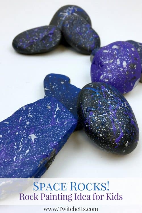 Space Rocks Rock Painting Ideas For Kids Twitchetts