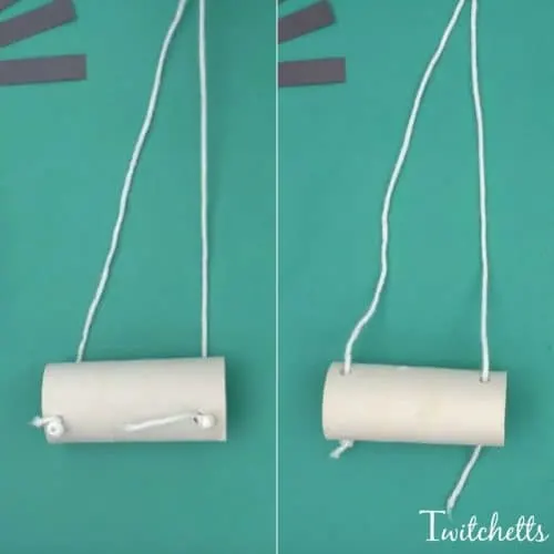 How to make fun flying construction paper ghosts - Twitchetts