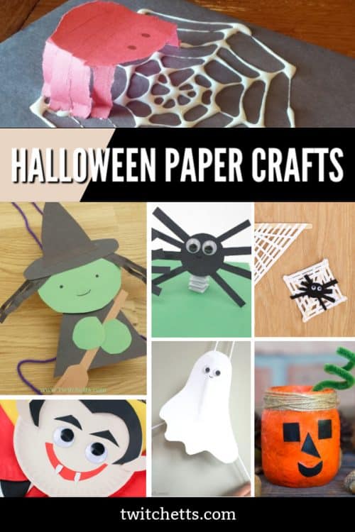 20 easy Halloween paper crafts kids will want to make Twitchetts
